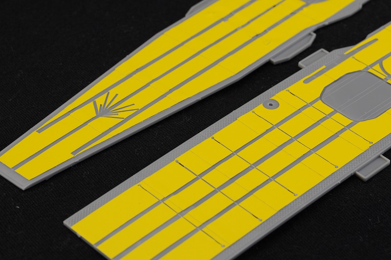 H社キット用甲板マスク 1 700 日本海軍 軽空母 瑞鳳 迷彩塗装付 H社用 航空母艦 探照堂 Tansho Do