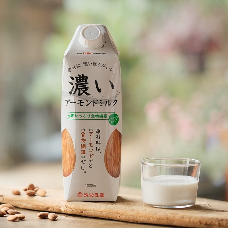 濃いアーモンドミルク たっぷり食物繊維 1000ml×1本