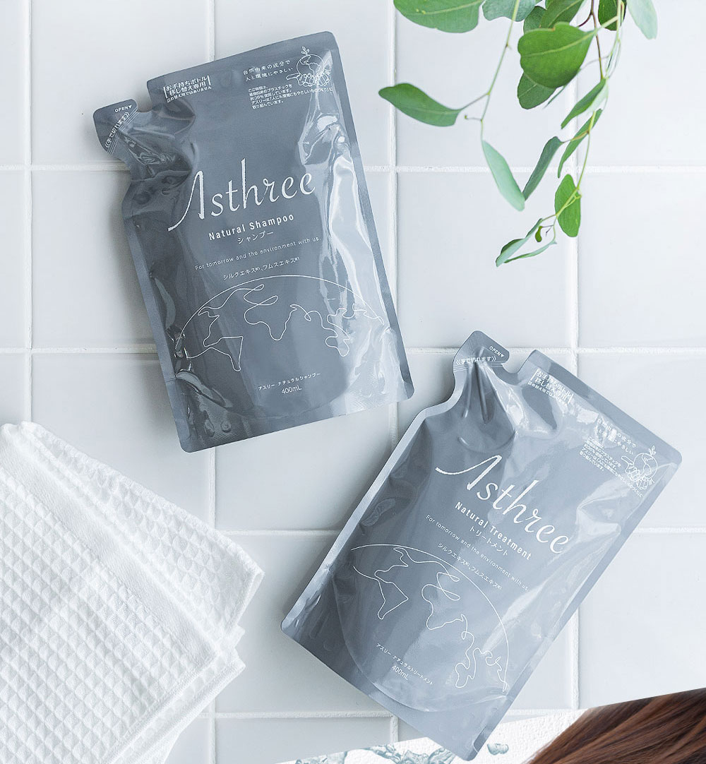 Asthree（アスリー） ナチュラル シャンプー 1個単品 400ml | その他お