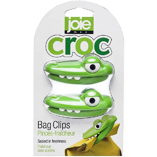 ジョイ JOIE クロコバッグクリップ 2個セット 