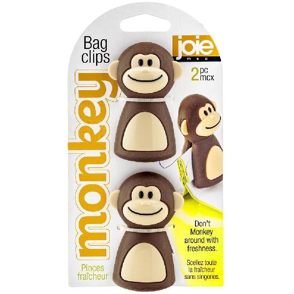 ジョイ JOIE モンキーバッグクリップ 2個セット 