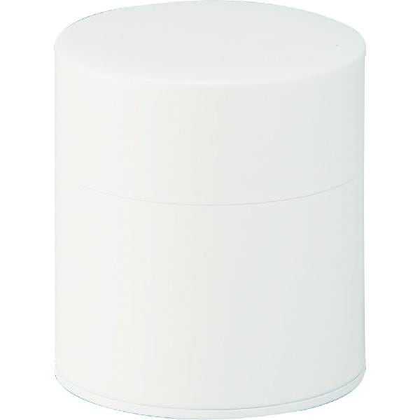 にちにち道具 江東堂 塗り缶　平型 150g　エッグシェルホワイト