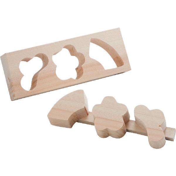 にちにち道具 山一 木曽ひのき 押し型 松竹梅