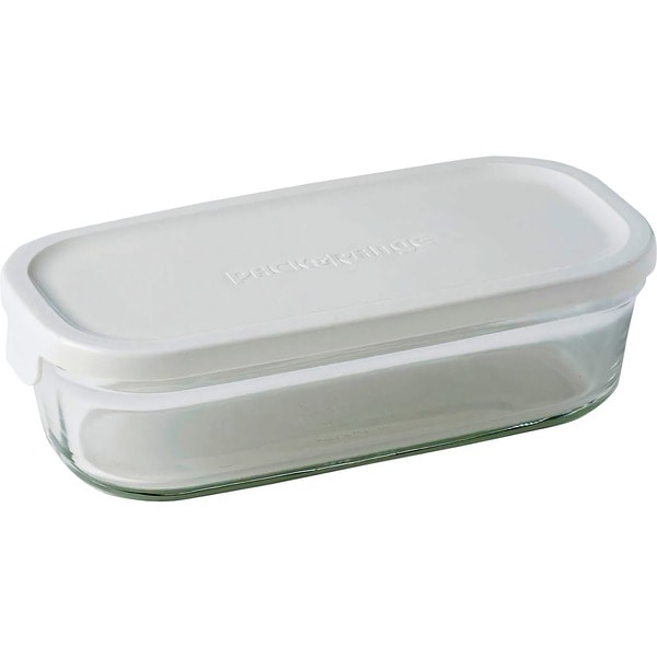 イワキ iwaki パック＆レンジ ホワイト パック&レンジ BOXハーフ ホワイト CYY3246-W