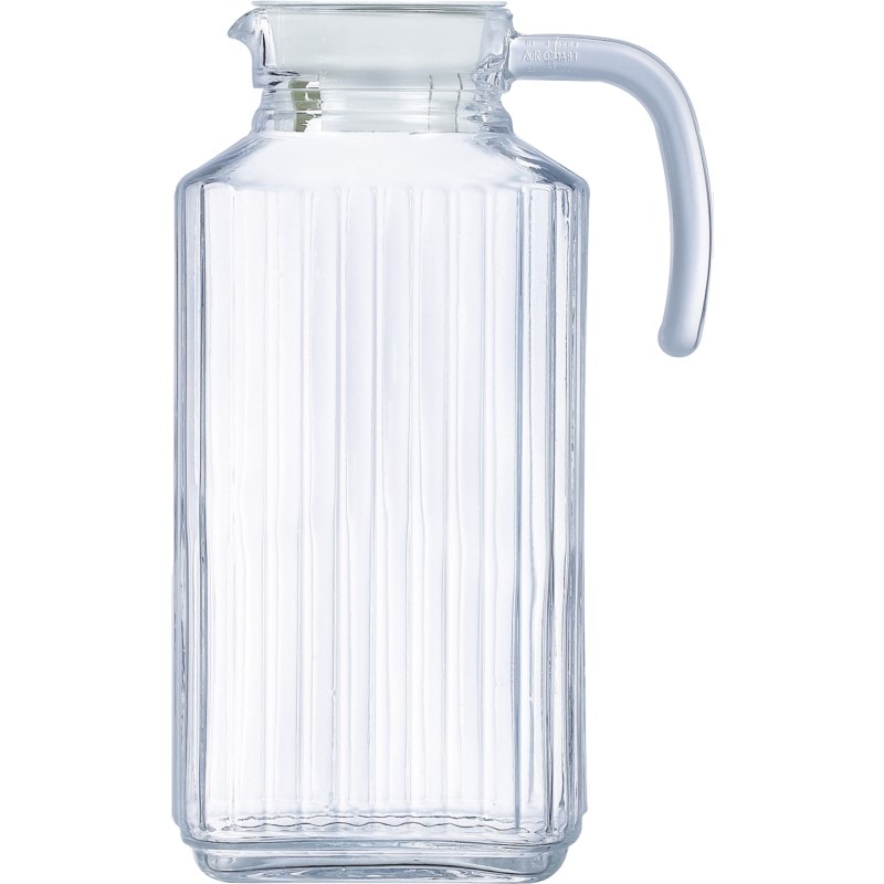 【お取り寄せ】【ロット=24】リュミナルク Luminarc QUADRO クアドロピッチャー（ガラスピッチャー） 1.7L 47226