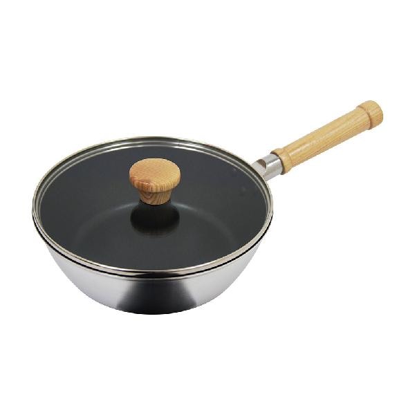 ウルシヤマ金属工業 UMIC イタル ITARU マルチディープパン 22cm 20006