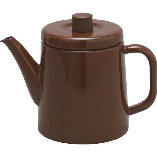 野田琺瑯 ポトル1.5L (茶) PTR-1.5K-BR