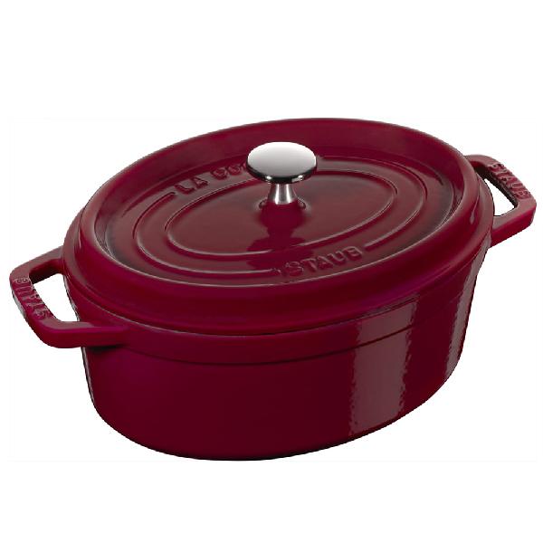 ストウブ staub ピコ･ココット オーバル 23cm ボルドー 40502-276