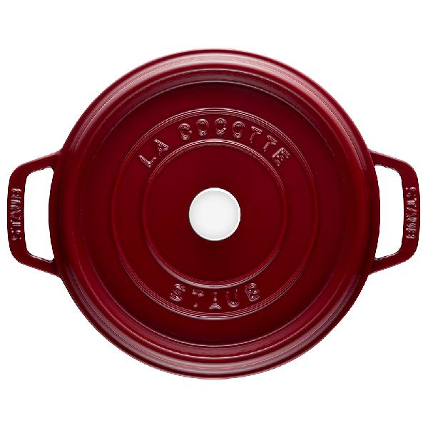 ストウブ staub ピコ･ココット ラウンド 18cm ボルドー 40502-275