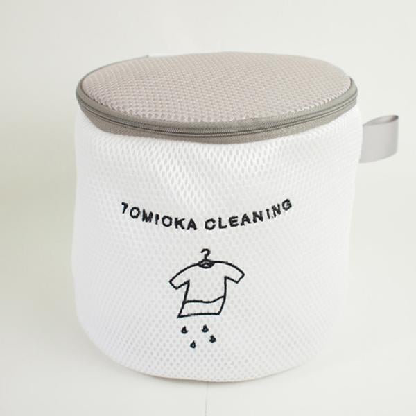 とみおかクリーニング ランドリーネット 筒型(小)  HT-02-0010