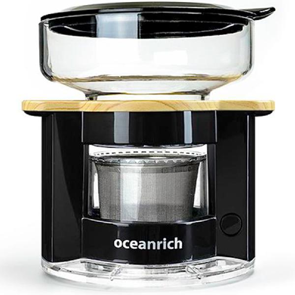 オーシャンリッチ oceanrich  自動ドリップコーヒーメーカー ブラック UQ-CR8200BL