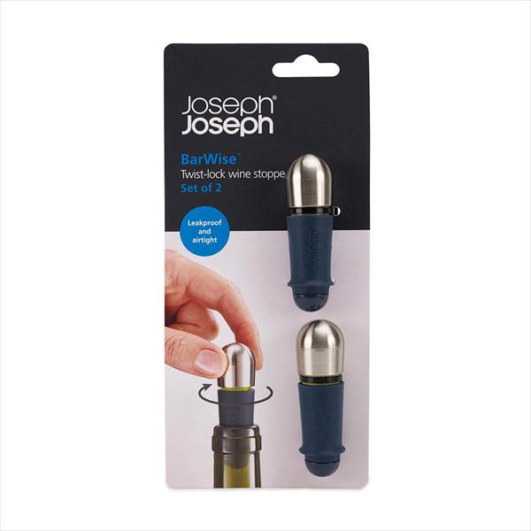 ジョセフジョセフ Joseph Joseph バーワイズ ツイストロックワインストッパー 20110