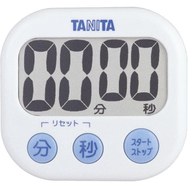 タニタ TANITA でか見えタイマー ホワイト TD-384-WH