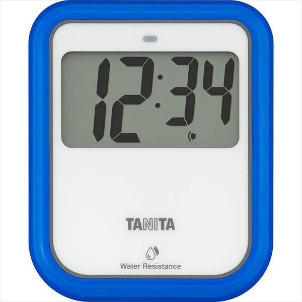 タニタ TANITA 非接触タイマー洗えるタイプ ブルー TD-424-BL