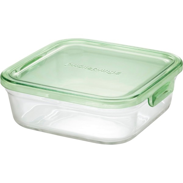 イワキ iwaki パック＆レンジ　ピンク・グリーン パック&レンジBOX(小) グリーン KC3247N-G