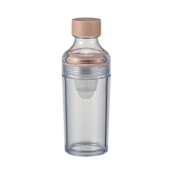 【お取り寄せ】ハリオ HARIO フィルターインボトルポータブル 160ml スモーキーピンク FIBP-16-SPR
