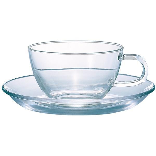 ハリオ HARIO 耐熱ティーカップ&ソーサー TCSN-1T