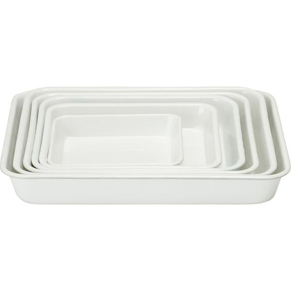 野田琺瑯 ホワイトバット 12取