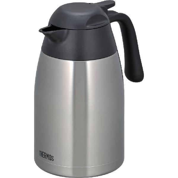 サーモス THERMOS  home ステンレスポット 1.5L ステンレスブラック THX-1500 SBK