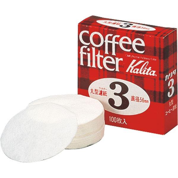 カリタ Kalita #3丸型濾紙56mm100枚入 501213