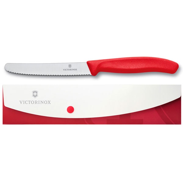 【お取り寄せ】【ロット：6】ビクトリノックス VICTORINOX ナイフケースセット レッド 7611160698834