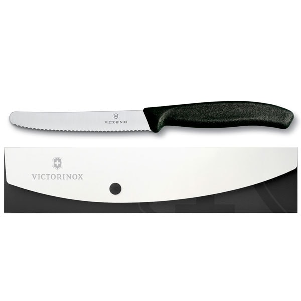 【お取り寄せ】【ロット：6】ビクトリノックス VICTORINOX ナイフケースセット ブラック 7611160698841