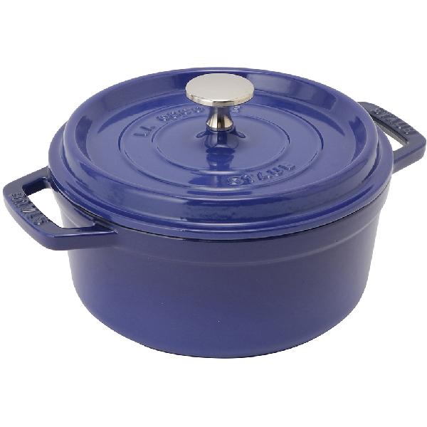 ストウブ staub ピコ・ココット オーバル 23cm ロイヤルブルー 40500