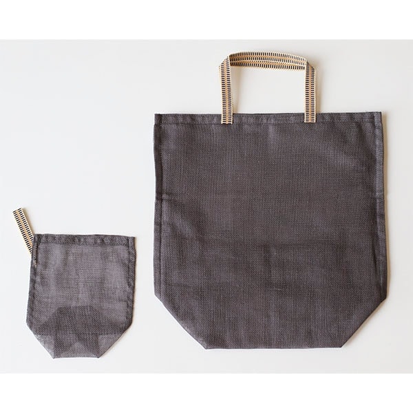 にちにち道具 かやの野菜袋セット つるばみ