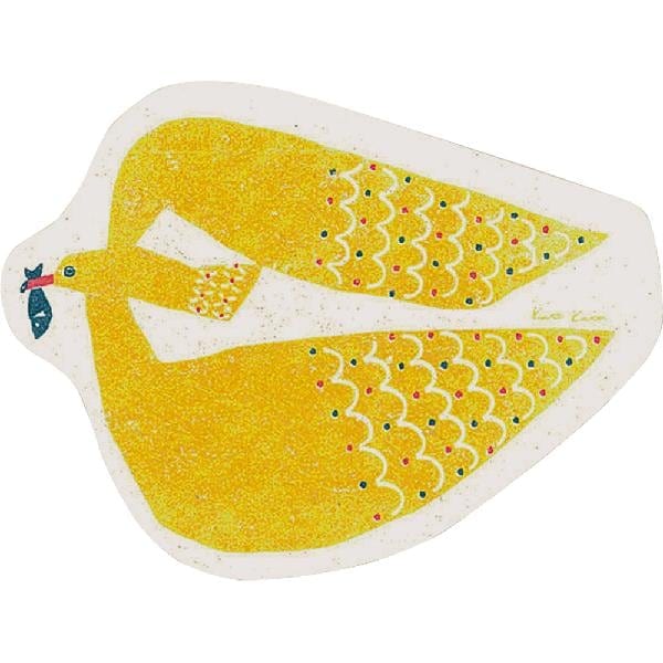 【お取り寄せ】【ロット＝5】イーオクト E.OCT カタカタ katakata e.ポップアップスポンジ 型抜きかもめ イエロー NIKTC0201