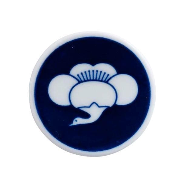 【お取り寄せ】【ロット=170】キハラ KIHARA KOMON 箸置 梅鶴 9873