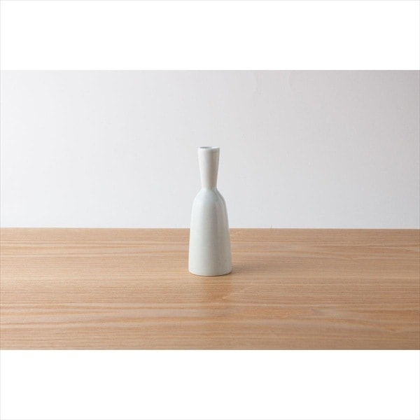 【お取り寄せ】【ロット=36】キハラ KIHARA 一輪挿し Flower vase 丸一輪挿し 李朝釉 14197
