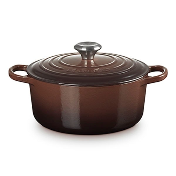 ル・クルーゼ LE CREUSET ガナッシュ Ganache シグニチャー ココット・ロンド 24cm ガナッシュ 21177249504430