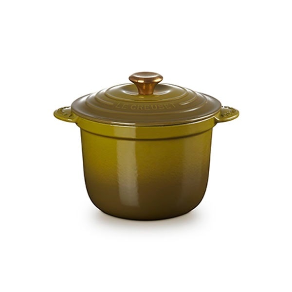 ル・クルーゼ LE CREUSET オリーブ Olive ココット・エブリィ 20 オリーブ(ゴールドツマミ) 21110204110442