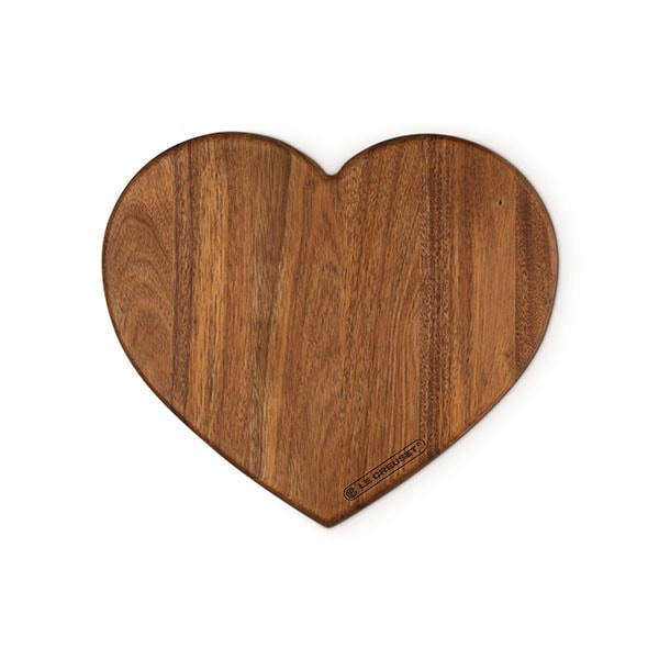 （新品）ルクルーゼ　カッティングボード　・ラウンドトリベット・ウッドボード 新品）ルクルーゼ カッティングボード ・ラウンドトリベット・ウッド