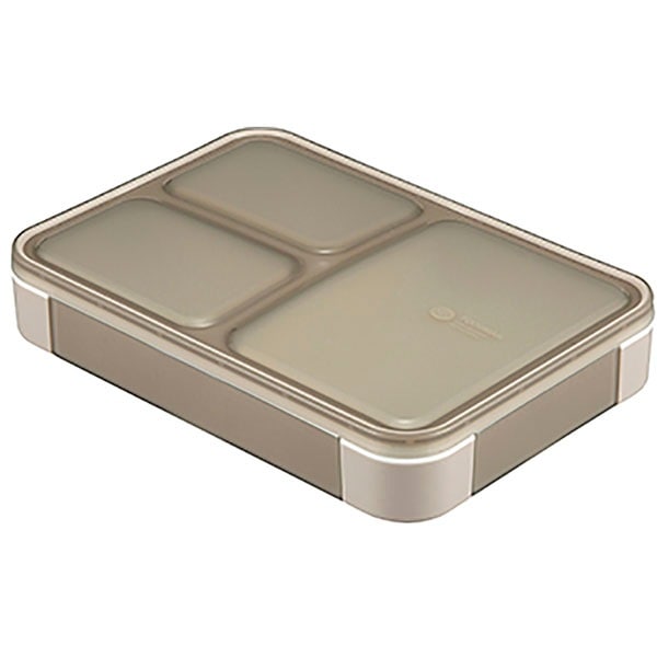 シービージャパン CB JAPAN dsk.pig 薄型弁当箱 抗菌フードマン 600 グレーベージュ