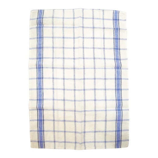 南海通商 リンネ Linne キッチンタオル チェック ホワイト 0118-044