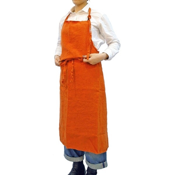 南海通商 リンネ Linne エプロン オレンジ 0118-052