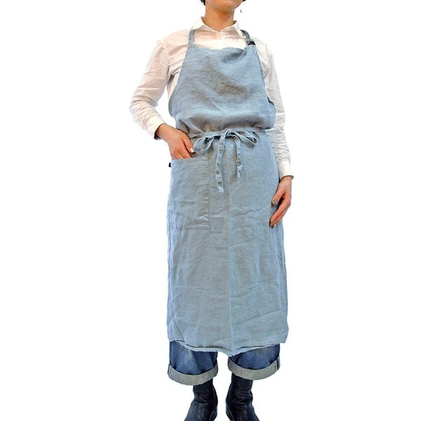 南海通商 リンネ Linne エプロン ライトブルー 0118-041
