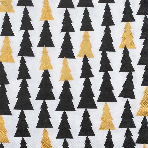 南海通商 レダー rader Cocktail napkins Fir tree forest 0136-507