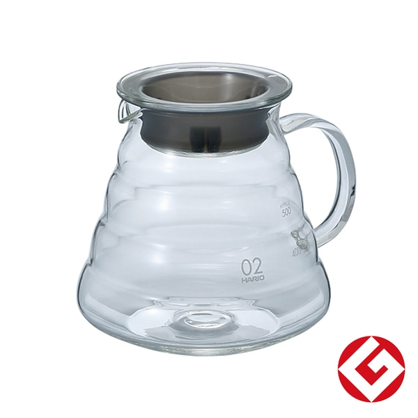 ハリオ HARIO V60 レンジサーバー 600ml クリアXGSR-60-TB