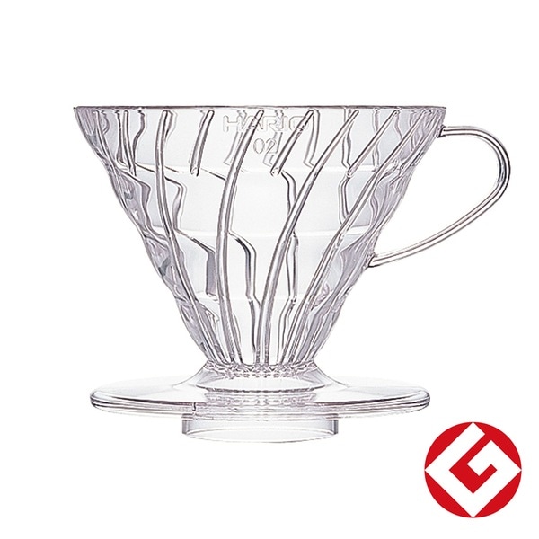 ハリオ HARIO V60 V60透過ドリッパー02 クリア VDR-02-T