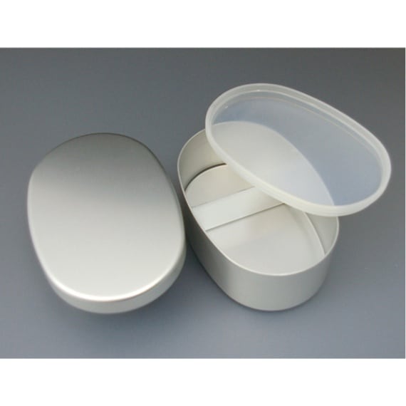 大一アルミニウム製作所 アルミ弁当箱(L)内フタ付 110116