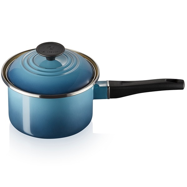 ル・クルーゼ LE CREUSET EOS ソースパン 16cm マリンブルー 56001165360000