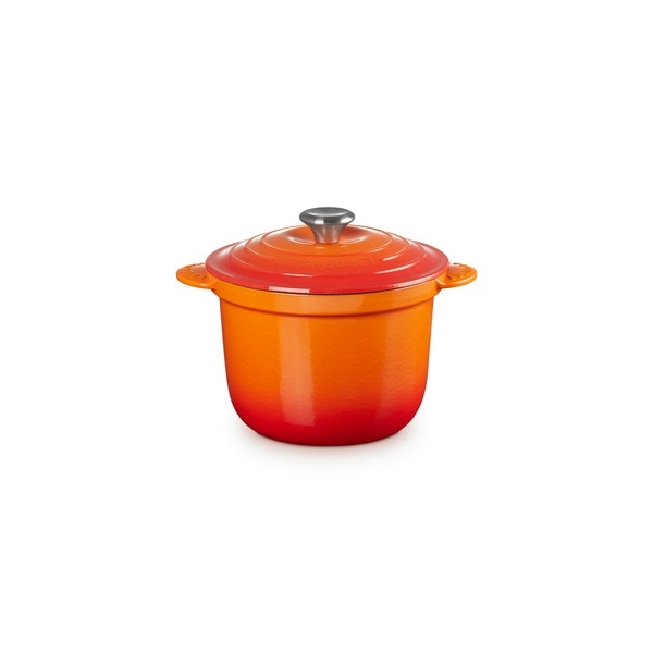 ル・クルーゼ LE CREUSET ココット・エブリィ 20 オレンジ (SSツマミ) 21110200900460