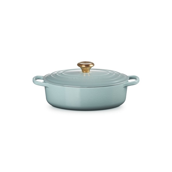 Le Creuset ル・クルーゼ シグニチャー ココット グリーン 27cm 【公式