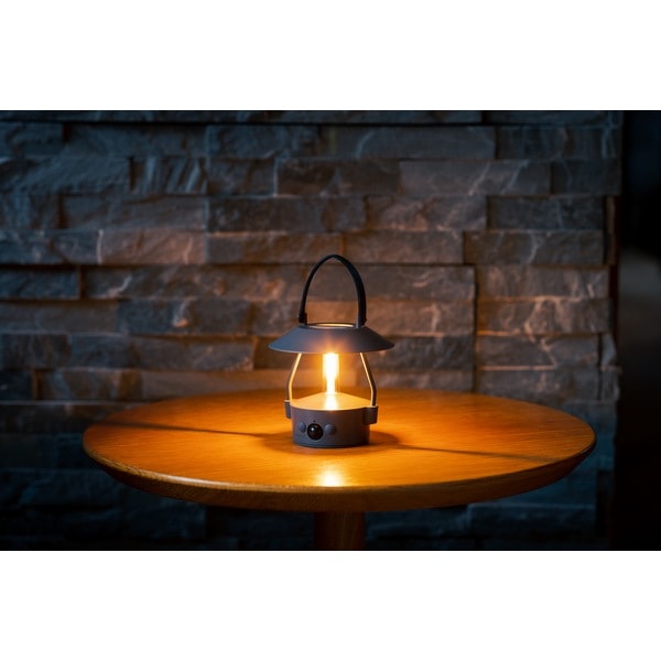 モリモリ MoriMori LED ランタン Lantern ミニモ MINIMO GRAY FMN-2202-GR