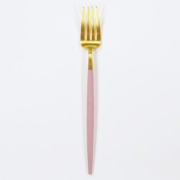 クチポール Cutipol ゴア GOA ピンク デザートフォーク ゴールド GO.07 PKGB