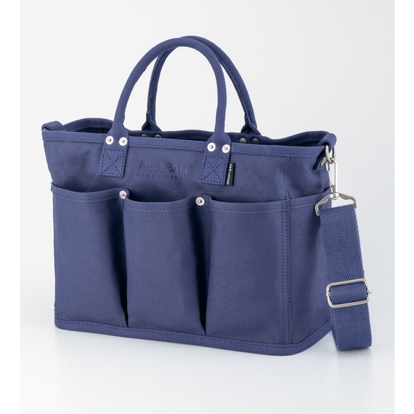 サンロクゴメソッド 365methods ベジバッグ VegieBAG フラップバッグ M ネイビー 4977468491137