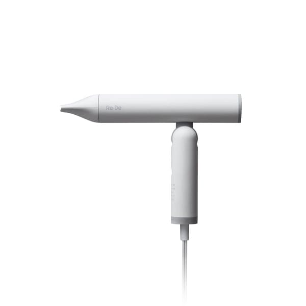 【お取り寄せ】【ロット＝2】Re・De Hair Dry （リデヘアドライ）ヘアドライヤー ホワイト ホワイト DR01A-WT