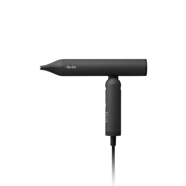 【お取り寄せ】【ロット＝2】Re・De Hair Dry （リデヘアドライ）ヘアドライヤー ブラック ブラック DR01A-BK